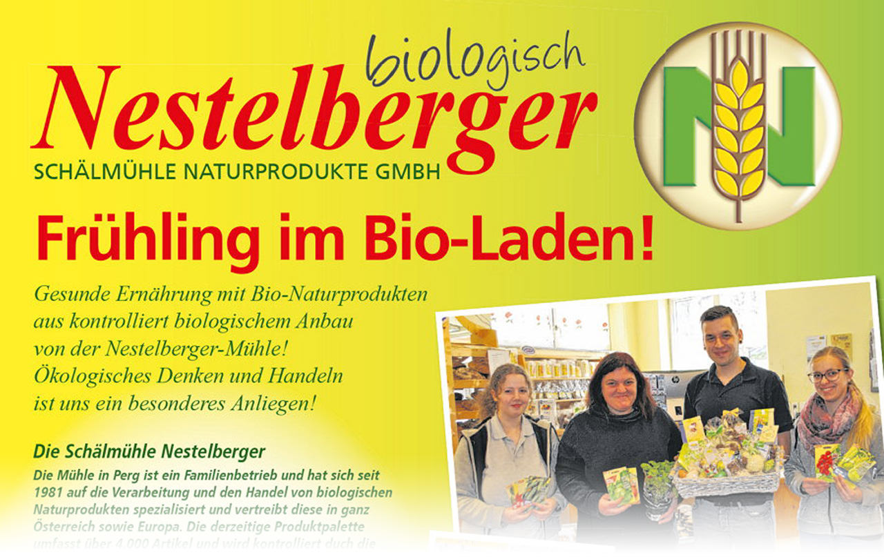 FRÜHLING IM BIO-LADEN